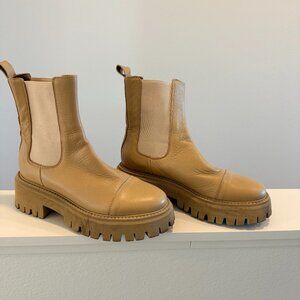 Alberto Bressan Leather Boots